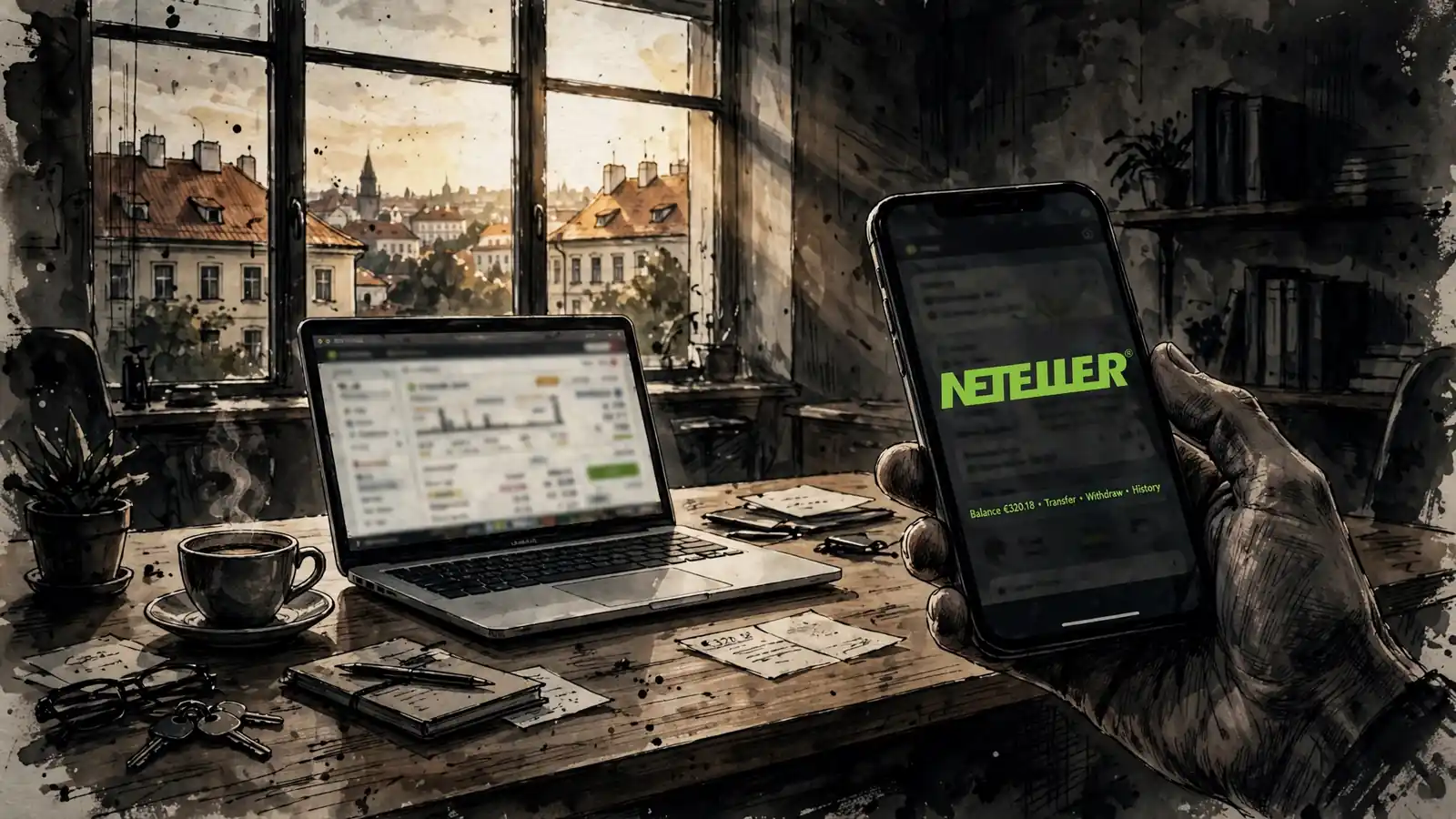 Online kasina s vkladem přes Neteller